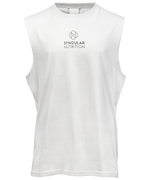 Load image into Gallery viewer, Sleeveless Shirt (White) – Syngular Nutrition