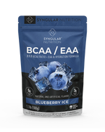 Load image into Gallery viewer, BCAA/ EAA 2:1:1 - Blueberry Ice 1.1lb (40 servings) - Syngular Nutrition
