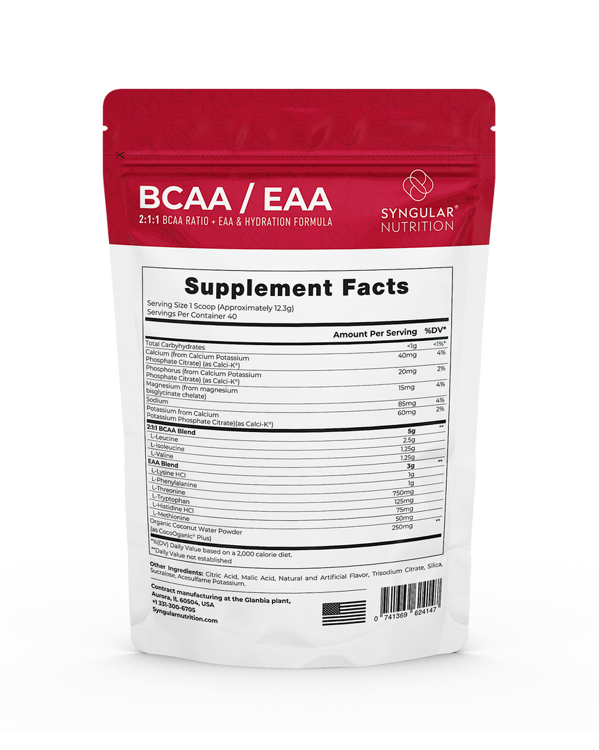 BCAA/ EAA 2:1:1 - Frost Bite Melon 1.1lb (40 servings) - Syngular Nutrition