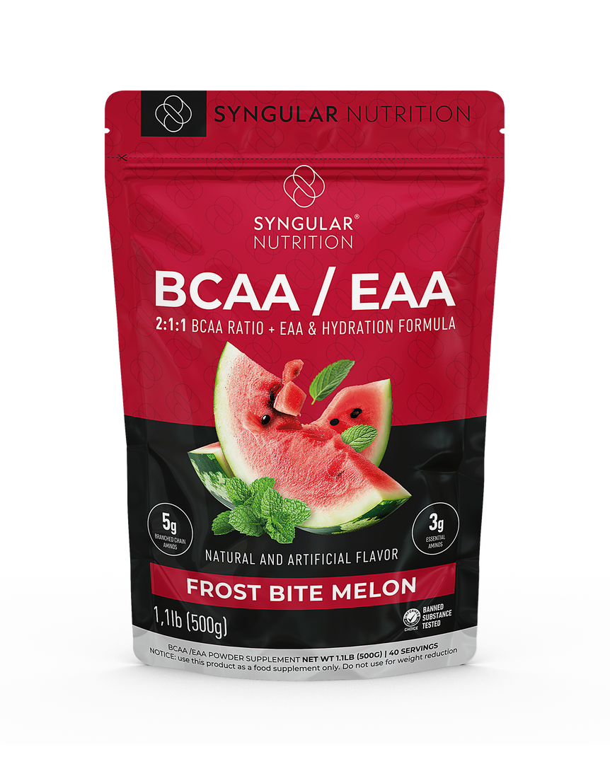BCAA/ EAA 2:1:1 - Frost Bite Melon 1.1lb (40 servings) - Syngular Nutrition