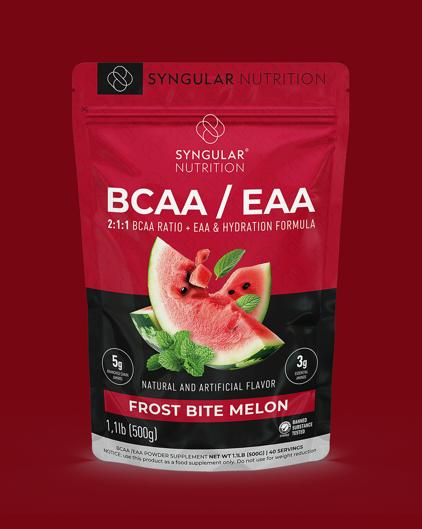 BCAA/ EAA 2:1:1 - Frost Bite Melon 1.1lb (40 servings) - Syngular Nutrition