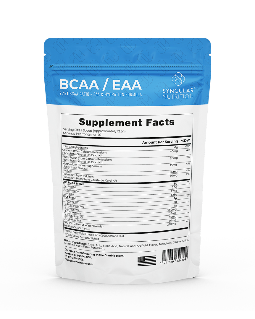 BCAA/ EAA 2:1:1 - Ice Grape Nova 1.1lb (40 servings) Syngular Nutrition