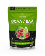 Load image into Gallery viewer, BCAA/ EAA 2:1:1 - Razz Lime Pop 1.1lb (40 servings) - Syngular Nutrition
