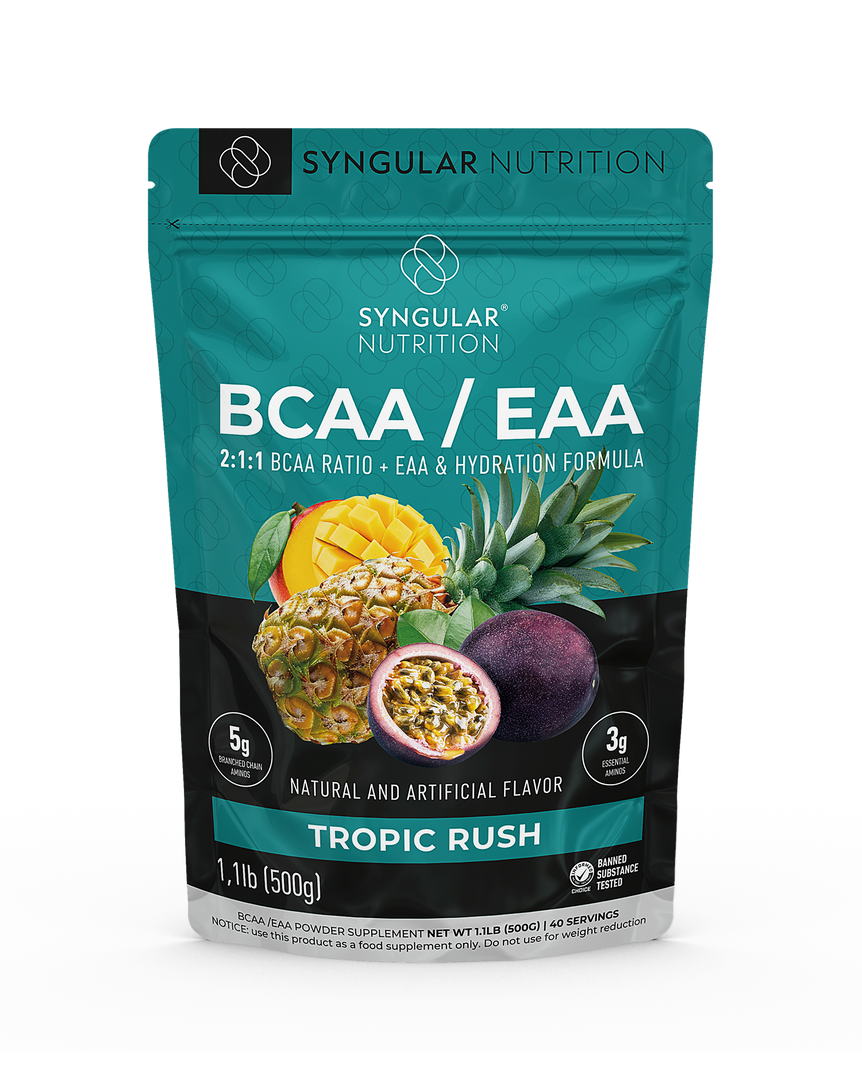 BCAA/ EAA 2:1:1 - Tropic Rush 1.1lb (40 servings) - Syngular Nutrition