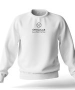 Load image into Gallery viewer, Sweatshirt (white) - Syngular Nutrition
