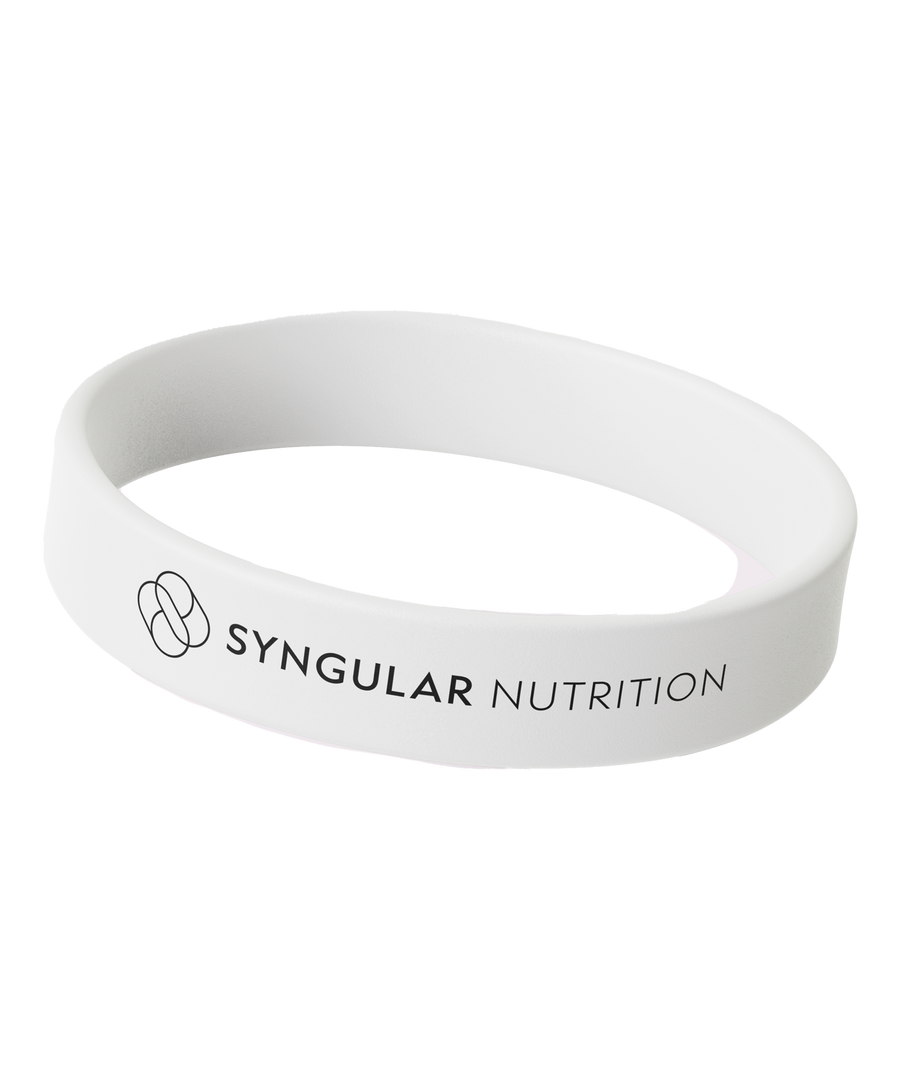 Silicone Wristband – One Line Logo | Syngular Nutrition