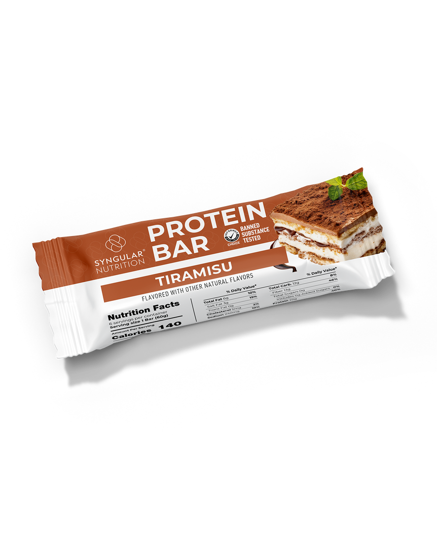 Protein Bar – Tiramisu (22g Protein, 0g Sugar) – Syngular Nutrition