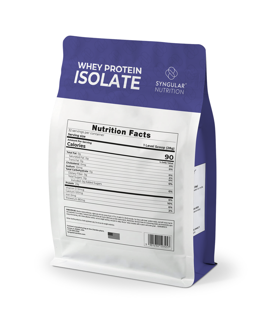 Whey Protein Isolate – Blueberry Pie (32 Servings) – Syngular Nutrition