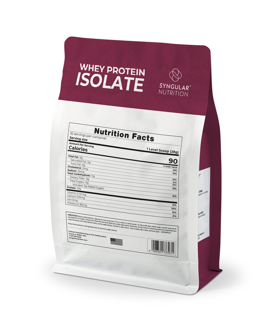 Whey Protein Isolate – Mango Passion Fruit (32 Servings) – Syngular Nutrition