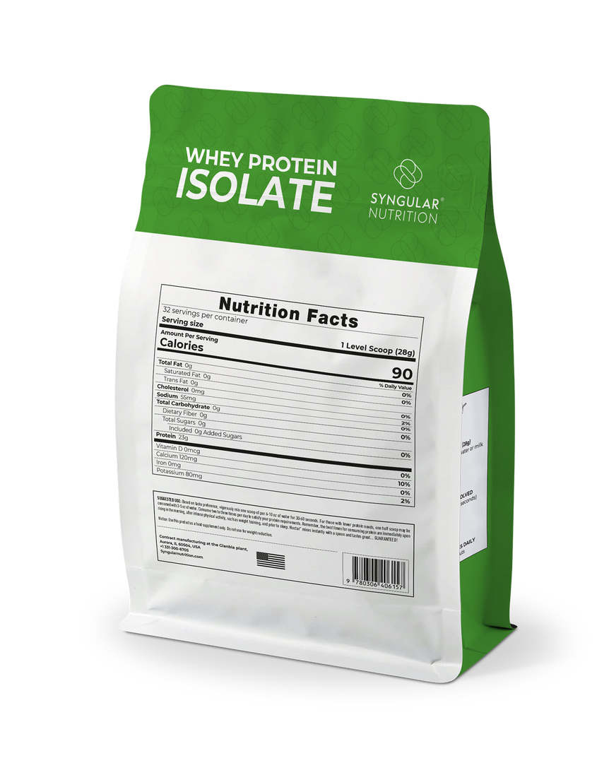 Whey Protein Isolate – Strawberry Kiwi (32 Servings) – Syngular Nutrition