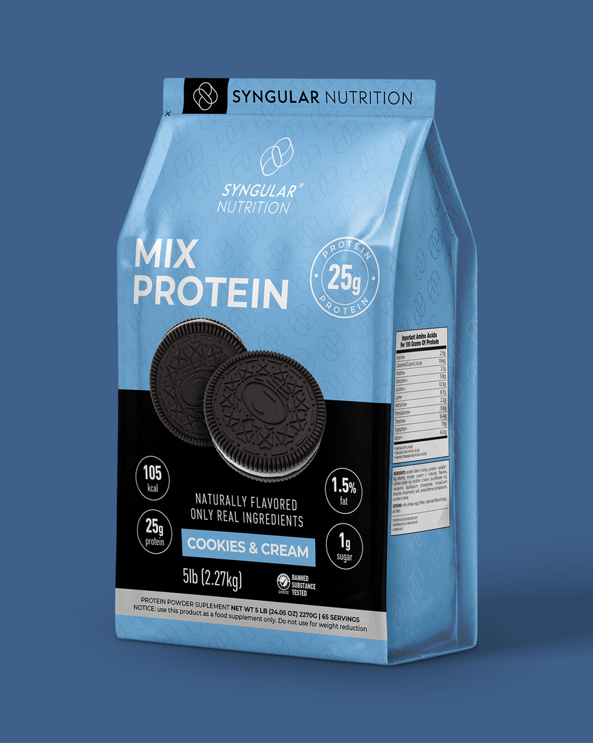 Mix Protein - Cream Cookies 5lb (65 servings) Syngular Nutrition