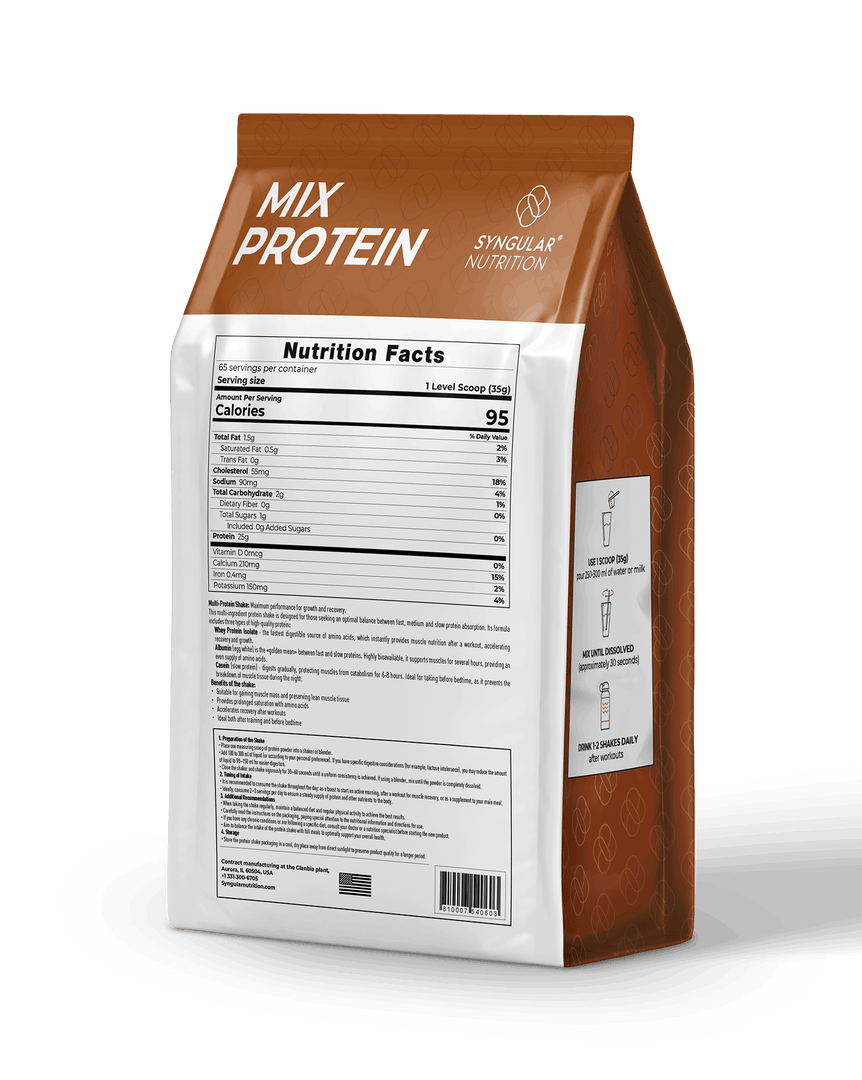 Mix Protein - Coconut 5lb (65 servings) Syngular Nutrition