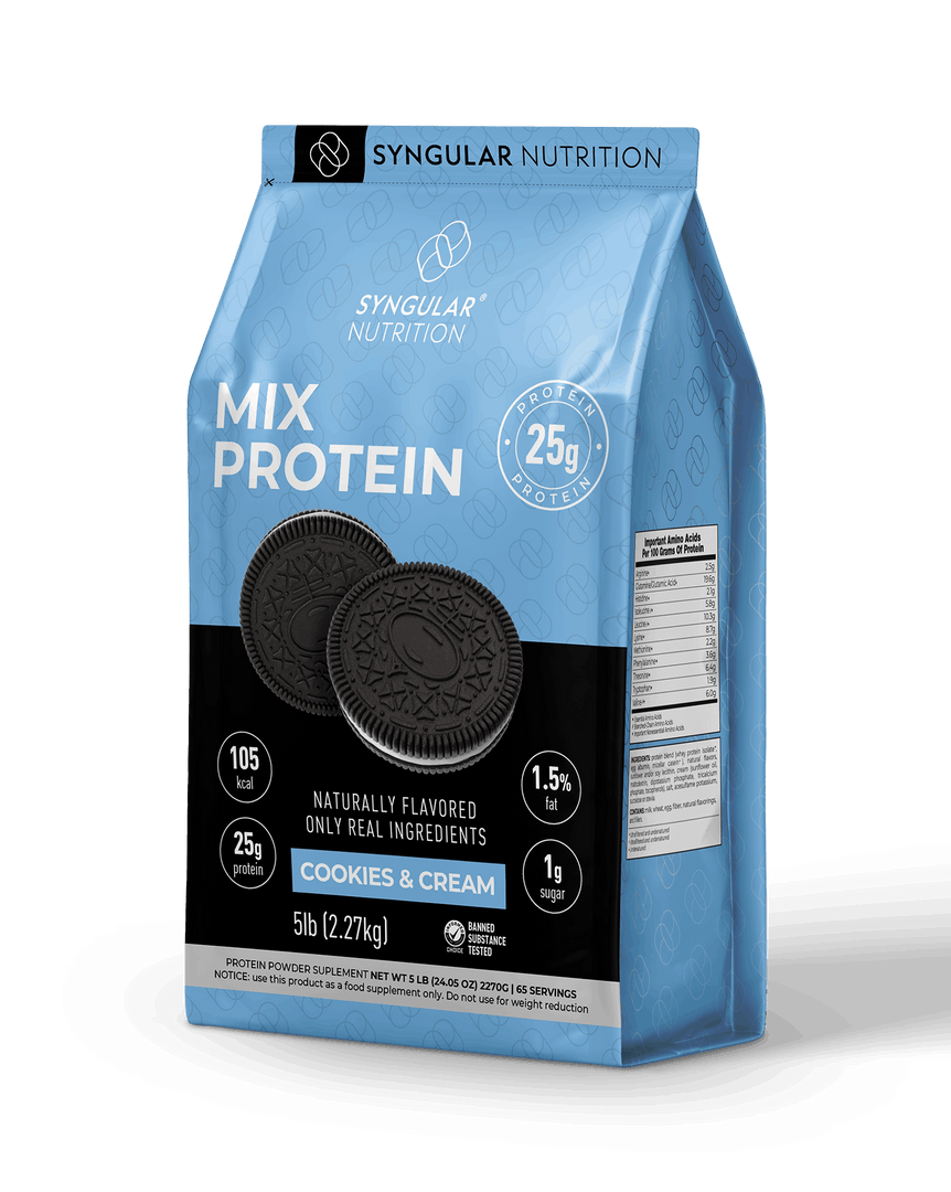 Mix Protein - Cream Cookies 5lb (65 servings) Syngular Nutrition