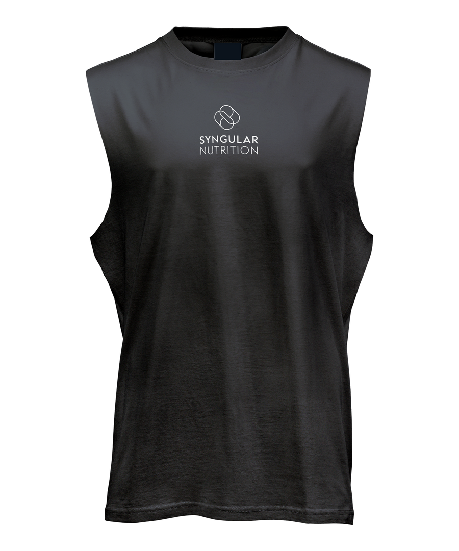 Sleeveless Shirt (Black) – Syngular Nutrition