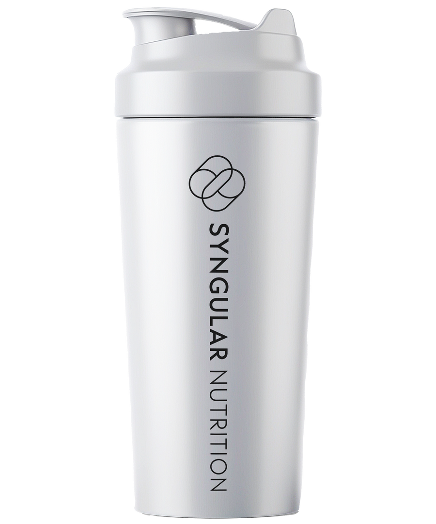 Shaker 700ml – One Line Logo (White) – Syngular Nutrition
